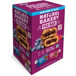 Nature's Bakery Fig Bars Variety Pack, Blueberry Raspberry