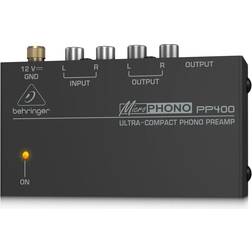 Behringer PP400 MICROPHONO PREAMPLIFICATORE PER GIRADISCHI RIAA PHONO PRE