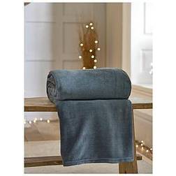 Deyongs Deyongs Snuggle Touch Throw Blankets Blue