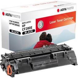 AgfaPhoto Tonerpatron Alternativ for HP 80A - Svart