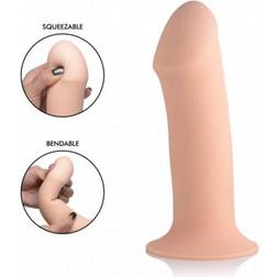 XR Brands Squeeze-It Thick Flexible Dildo