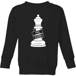 By IWOOT Kid's Queen Chess Piece Yas Queen Sweatshirt