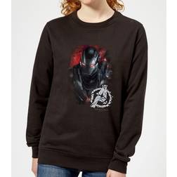 Marvel Avengers Endgame War Machine Brushed Sweatshirt - Schwarz