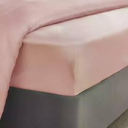 Silentnight Supersoft Extra Deep Single Fitted Bed Sheet Pink