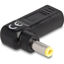 DeLock Bærbar adapter USB-C hun - Vinklet