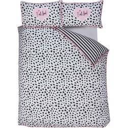 Rapport Dalmation Black/White Single Duvet Cover White, Black