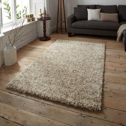 Think Rugs 200x290cm Vista Shaggy 4803 Cream White, Beige