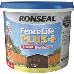 Ronseal Fence Life Plus Paint Medium Oak Wood Paint