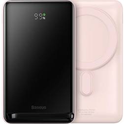 Baseus Trådløs Powerbank 10000 mAh MagSafe Kompatibel Lyserød