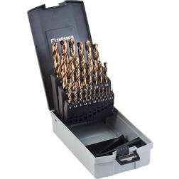 Thurmer THÜRMER TOOLS Metalbor HSS Cobolt Borsæt 1,0-13,0mm med 0,5mm spring levers i stålkasse