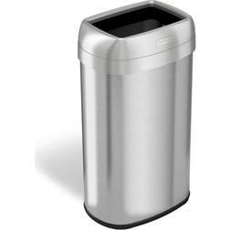 itouchless 16 Elliptical Open Top Trash Can