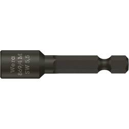 Wera Magnetic tip 869/4 with socket 8x50mm 05060423001 Skruetrækker med lige kærv