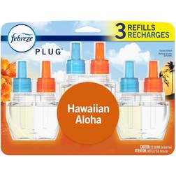 Febreze Hawaiian Aloha Odor-Fighting Fade Defy Plug Air Freshener 3pcs 76.89ml