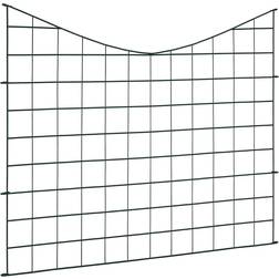 vidaXL Lower Arch Pond Fence Set