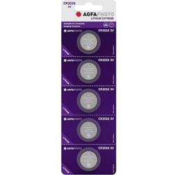 AgfaPhoto CR2016 5-pak AgfaPhoto knapcellebatteri Lithium, 3V