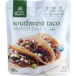 Simply Organic Simply Organic Simmer Sauce For Beef Southwest Taco