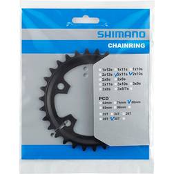 Shimano Plateau Pour Fc-Rx600-11/Fc-Rx600-10 Noir