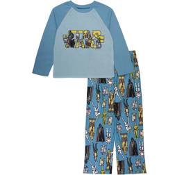 AME Sleepwear Star Wars Cut Out Boy's Sleep Set