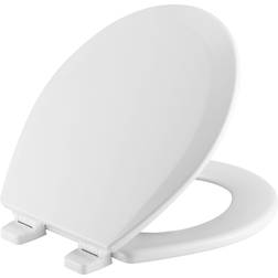 Bemis Sióe De Toilette Rond Bois Maill Blanc