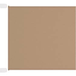 vidaXL Paravento Verticale Tortora 60x600 cm In Tessuto Oxford 60x600cm