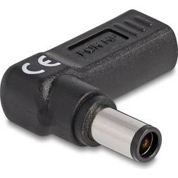 DeLock bærbar adapter USB-C hun - Vinklet