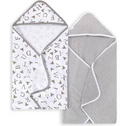 Burt's Bees A-Bee-C Organic Cotton Hooded Towels 2-pack