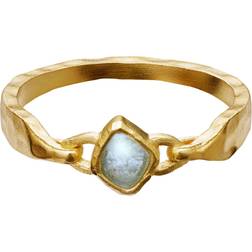 Maanesten Emmalou Ring - Gold/Blue