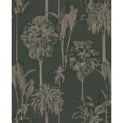 Eijffinger Vintage Palms Dark Green