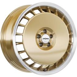 Ronal R50 AERO RACING GOLD LIP CUT