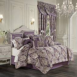 Five Queens Court Dominique Extra Weight Bedspread Purple