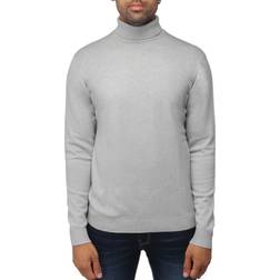 XRay Classic Turtle Neck Sweater - Heather Grey