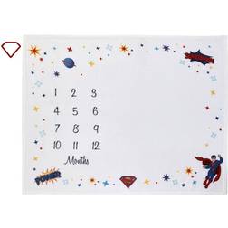 Warner Bros Superman Milestone Baby Blanket