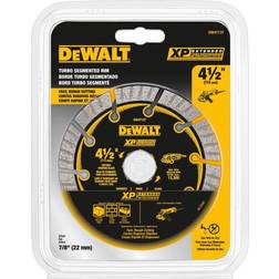 Dewalt XP Extended Performance 4-1/2 in. D X 5/8 in. Diamond Turbo Segmented Cut-Off Blade 1 pc