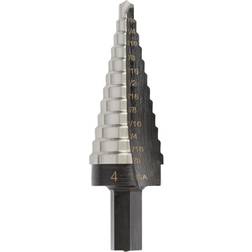 Irwin #4 Unibit Step Drill Bit 3/16 In. to 7/8 In. 12 Sizes