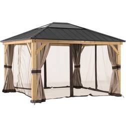 Sunjoy Universal Curtains and Mosquito Netting Gazebo