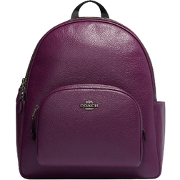 Coach Court Backpack - Black Antique Nickel/Boysenberry