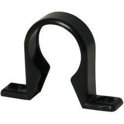 FloPlast Floplast Black Push-Fit Waste Pipe Clip (Dia)40mm, Pack Of 3