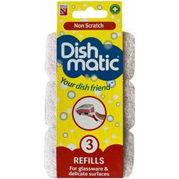 Matic Dishmatic Non Scratch Refills 3