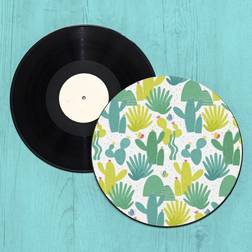 Cactus Forest Record Player Slip Mat