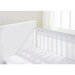 BreathableBaby Airflow 2 Sided Cot Liner White