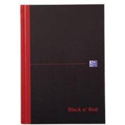 100080459 Black n Red A5 Casebound Hard Cover