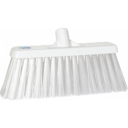 Vikan Broom, White With PET Food Industry, Wet Floors