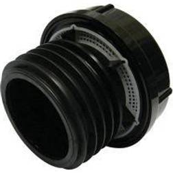 FloPlast Floplast Black Push-Fit Air Admittance Valve, (Dia)110mm