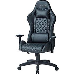 Kuura Gaming Gamerstol RGB, Sort