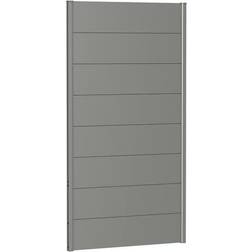 Biohort Frangivista In Acciaio Grigio Quarzo Metallizzato 96 x 182 cm Spessore 44 mm