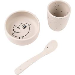 Done by Deer Silicone First Meal Set Birdee