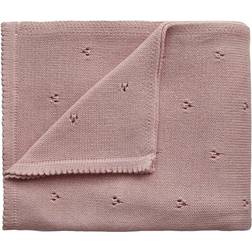 Mushie Couverture Pointelle Blush