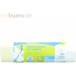 Papyrus Secolan Sachets Poubelle Blanc 35 Litres