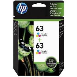 HP 63 Tri-Color 2/Pack 1VV67AN#140