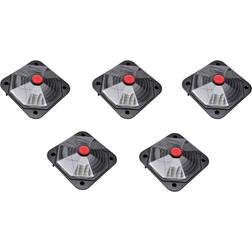 vidaXL 5er Set Solar Pool Heizung 735 W